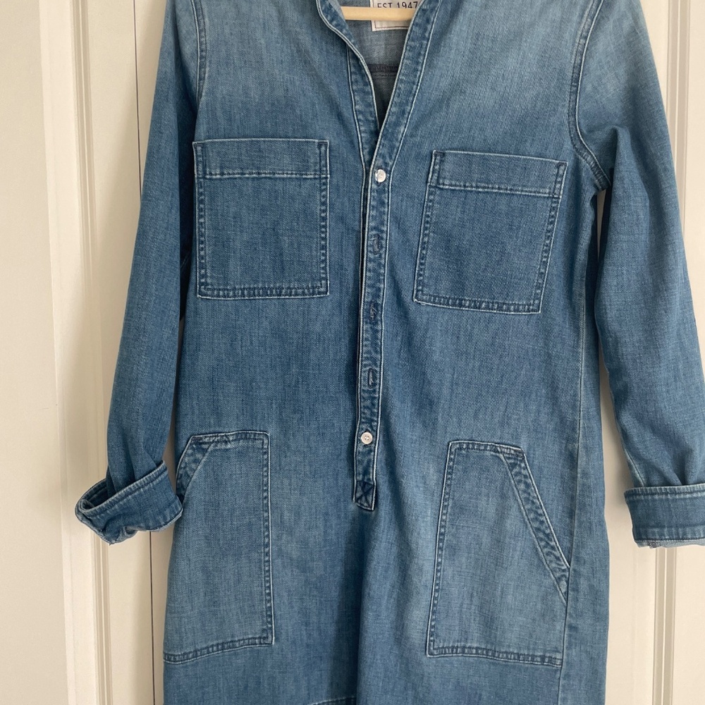 Frank & Eileen Denim playsuit dress XS - Picture 2 of 6